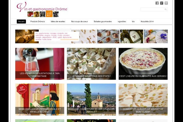 vin-gastronomie-drome.com site used SimpleGrid