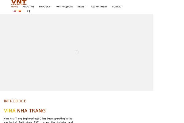 vinanhatrang.vn site used Webico