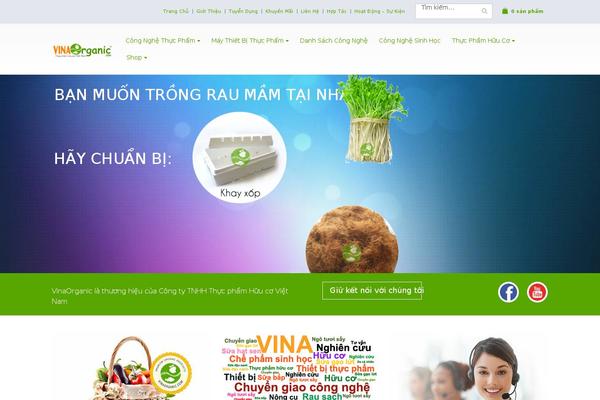 vinaorganic.com site used Binhanh-child