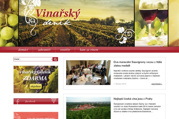 vinarskydenik.cz site used Vinarskydenik