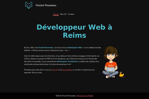 vincent-rousseau.net site used Vr_net