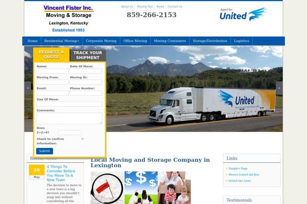 vincentfister.com site used Unigroup