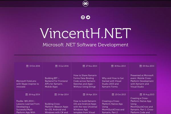 vincenth.net site used Rocketboard-v1-02