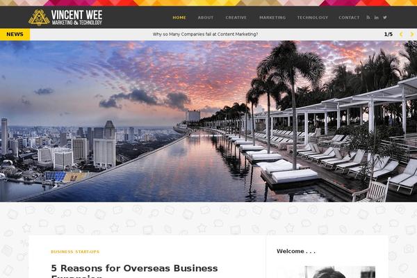 vincentwee.com site used Digital-marketing
