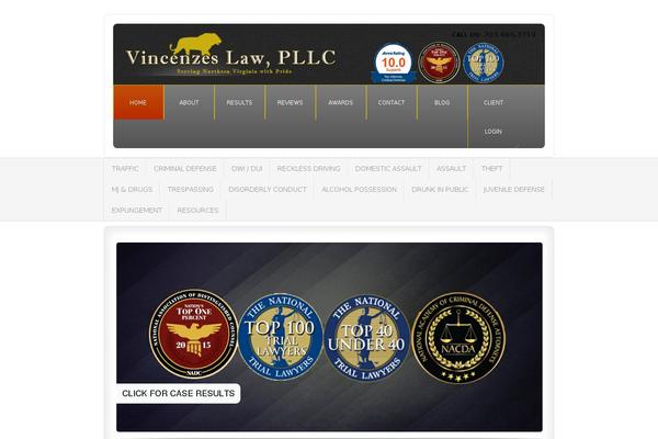 vincenzeslaw.com site used Lawyer