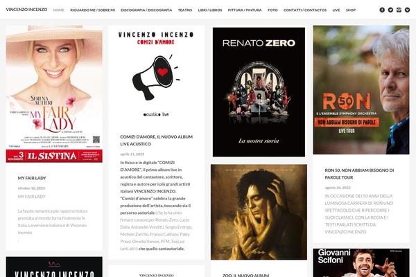 vincenzoincenzo.com site used Studiofolio