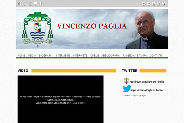 vincenzopaglia.it site used Paglia