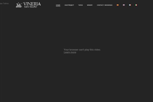 Jupiter theme site design template sample