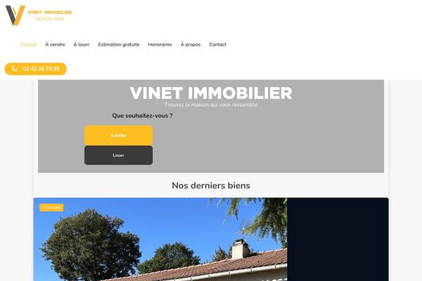 Site using Wp-realestate plugin