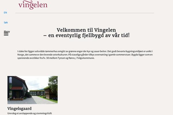 vingelen.com site used Dmt-theme-child