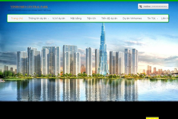 vinhomestancang.org site used Roadfightertheme-trial