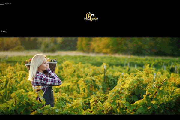 vinichiarello.it site used Lucia-vineyards