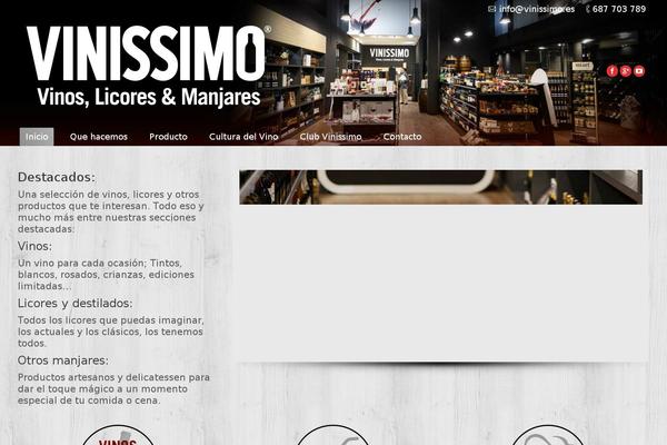 vinissimo.es site used The7215
