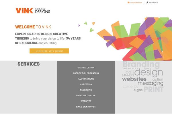 Creativo theme site design template sample