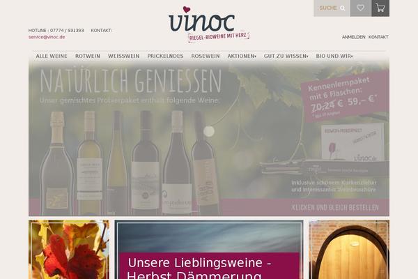 vinoc.de site used Vinoc