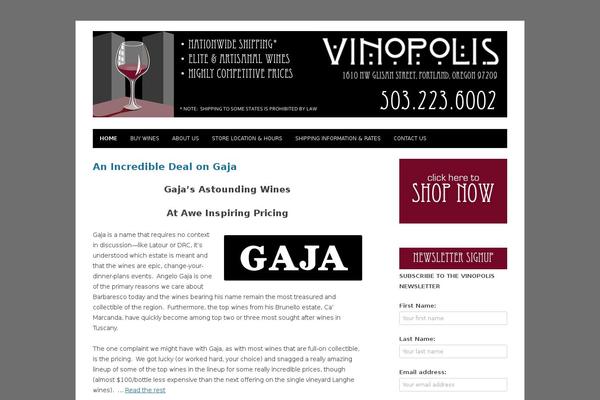vinopoliswineshop.com site used Twentytwelve-2015gwpr