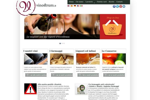 vinostrum.it site used Simplecorp