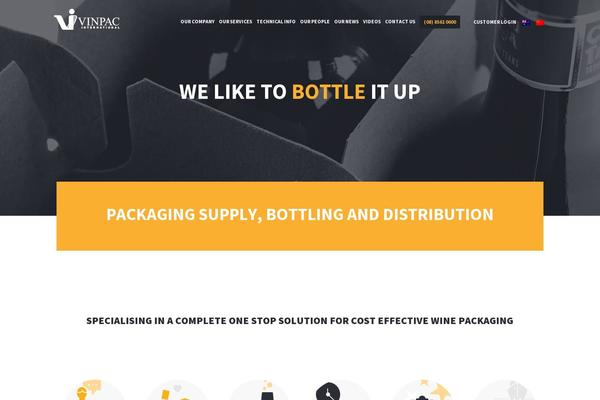 vinpac.com.au site used Vinpac
