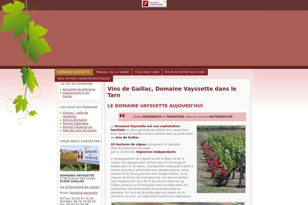 vins-gaillac-vayssette.com site used Wpvayssette08cflash1art31