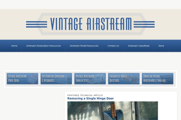 vintageairstream.com site used Vintageairstream