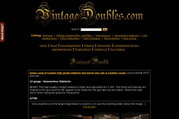 vintagedoubles.com site used Vintagedbls