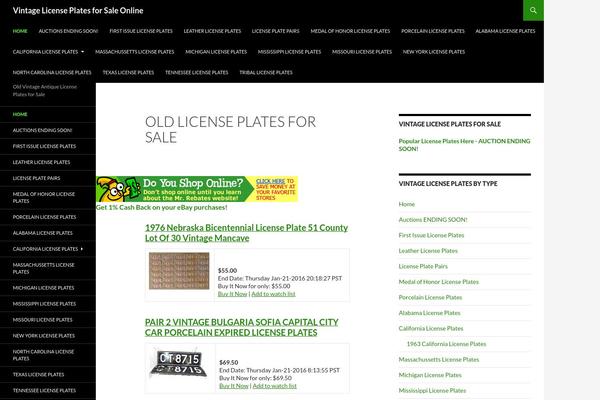 Twenty Fourteen theme site design template sample