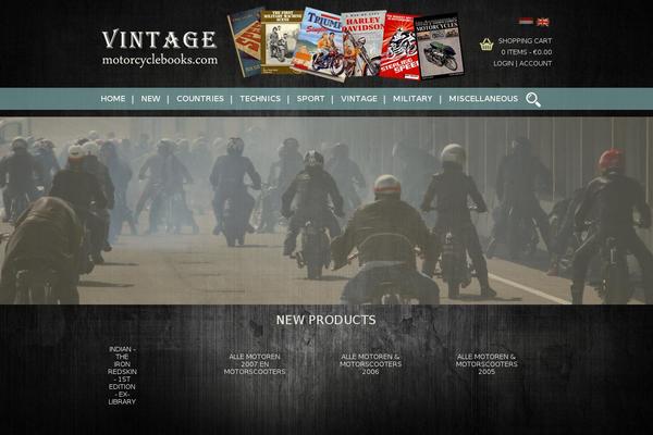 vintagemotorcyclebooks.nl site used Yourconcept