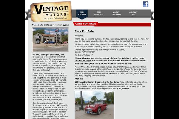 vintagemotorslyons.com site used Fauna