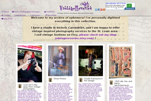 vintagereveries.com site used Extrachildbykmurraycreative
