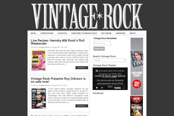vintagerockmag.com site used Newsmore