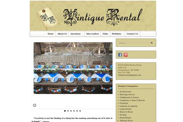 Canvas theme site design template sample