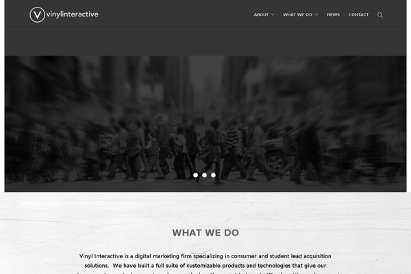 Jevelin theme site design template sample