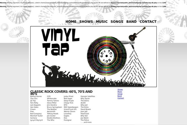 vinyltap.us site used Rugged