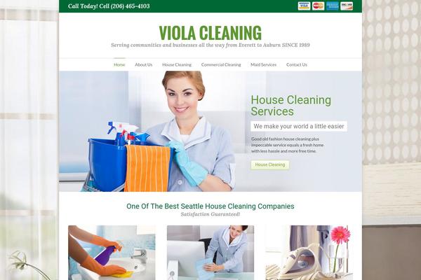 viola-cleaning.com site used Viola