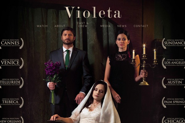 violetathefilm.com site used Violeta