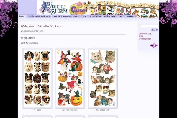 Storefront theme site design template sample