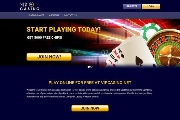 vipcasino.net site used Total