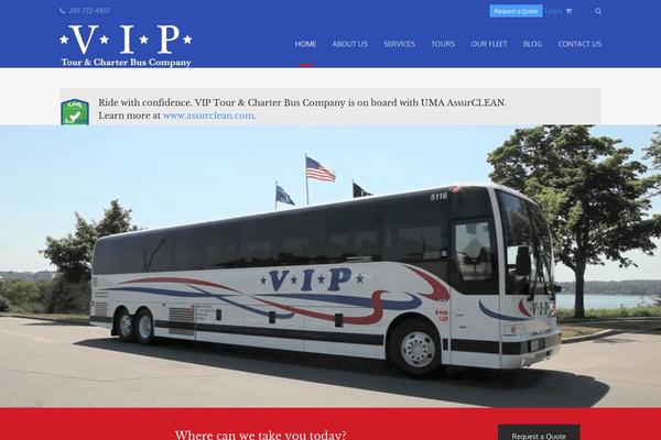 vipchartercoaches.com site used Vip-tours