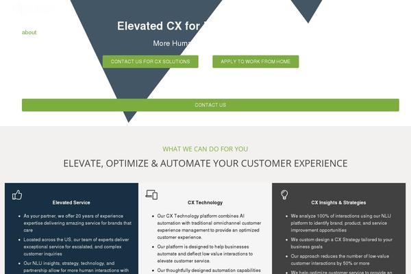Impreza theme site design template sample
