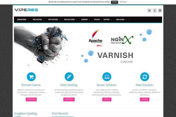 Alterna theme site design template sample