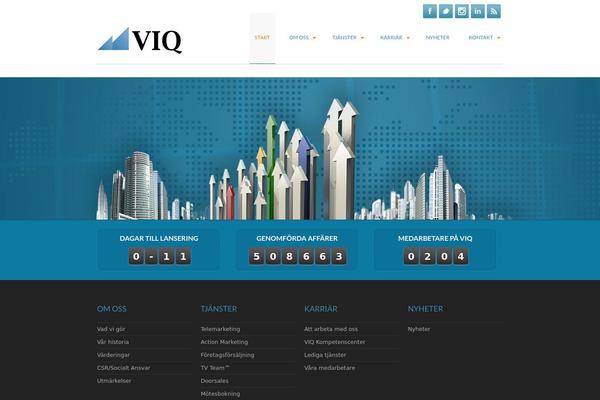 viqsweden.se site used Viq_theme