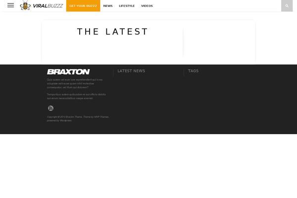 Braxton theme site design template sample