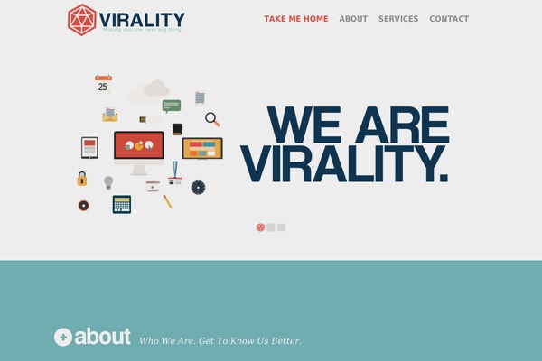 virality.me site used Kronos Wp