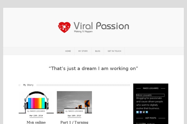 viralpassion.gr site used Antagonist