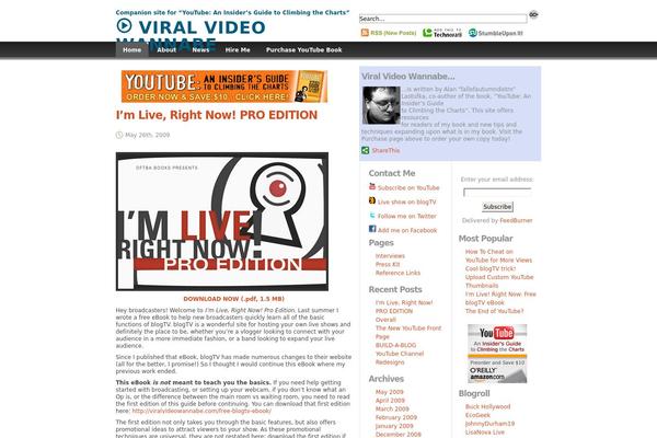viralvideowannabe.com site used Ultranineo
