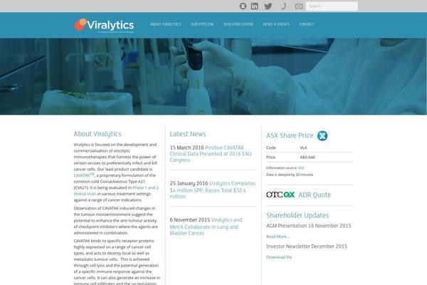 viralytics.com site used Vira