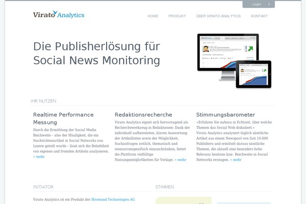 virato-analytics.de site used Vincie