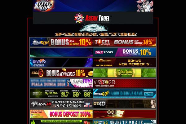 Frontier theme site design template sample