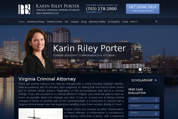 virginia-criminallawyer.com site used Virginia-criminallawyer