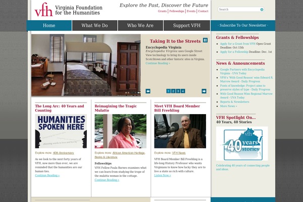 virginiafoundation.org site used Vfh2013
